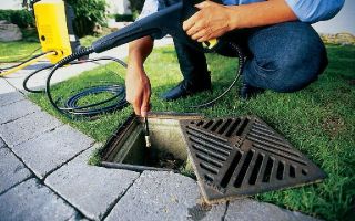 Прочистка ливневой канализации — как эо сделать правильно