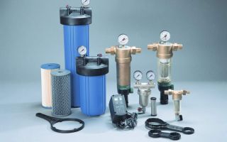 Фильтры тонкой очистки воды — устройство и эксплуатация